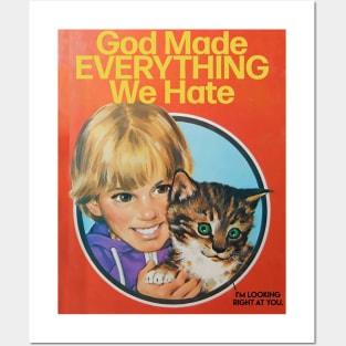 god cat Posters and Art